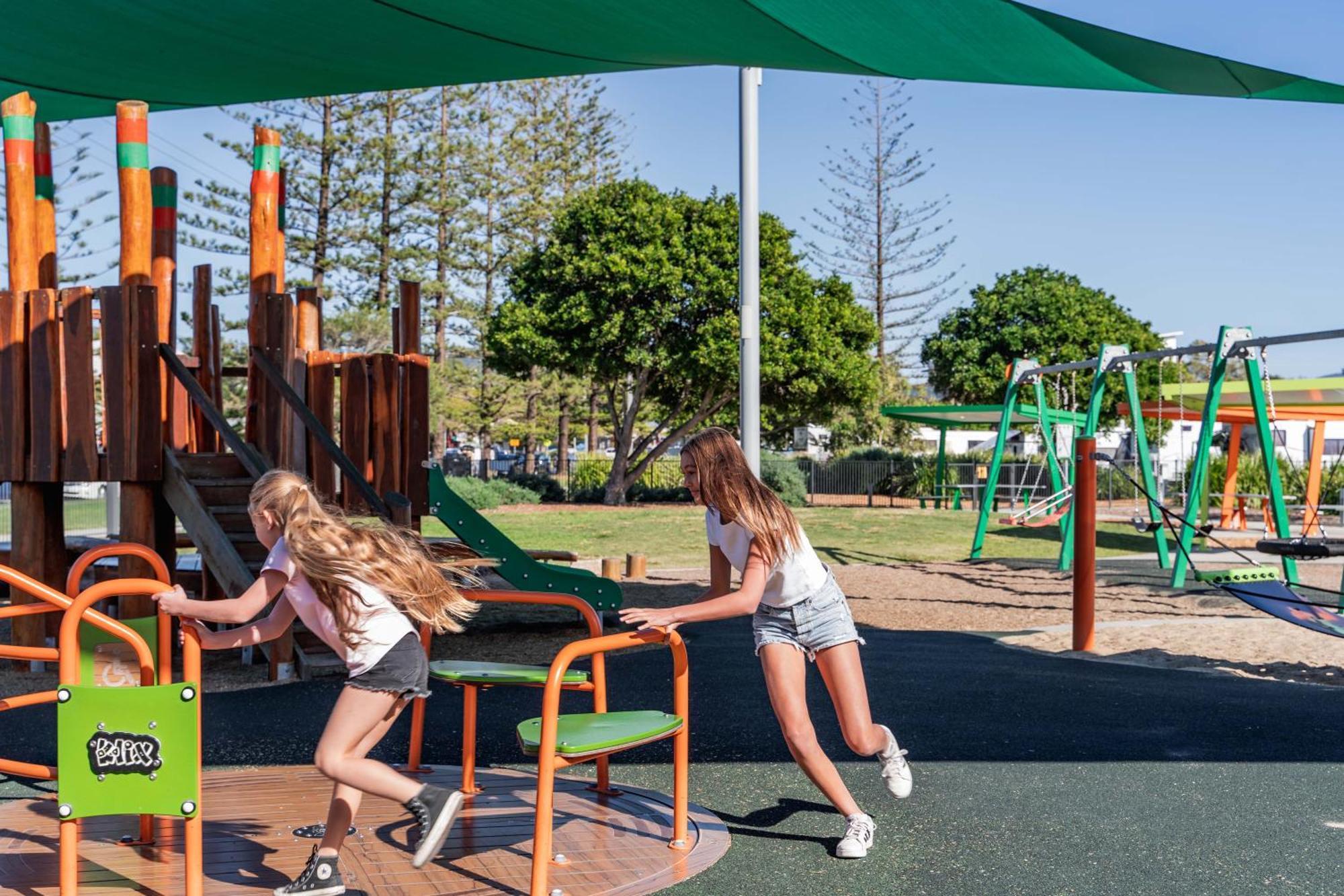 Woolgoolga Beach Holiday Park Exteriör bild