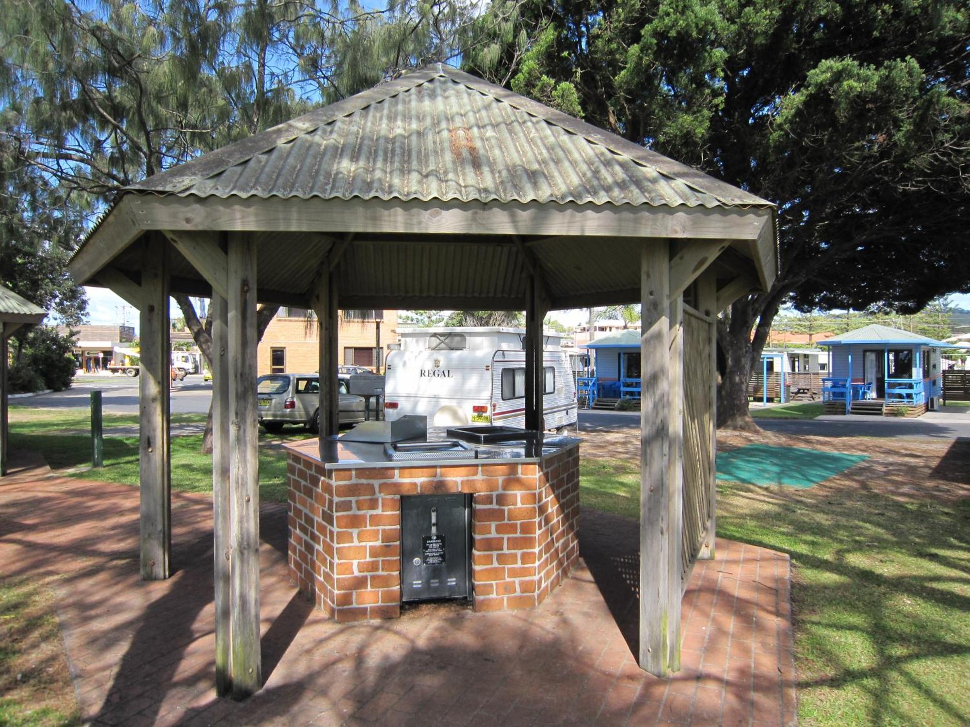 Woolgoolga Beach Holiday Park Exteriör bild