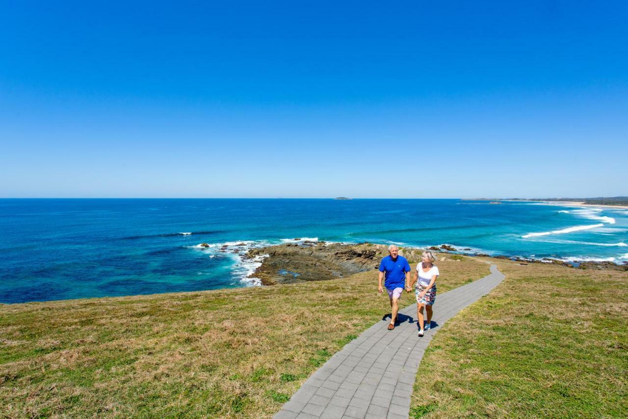 Woolgoolga Beach Holiday Park Exteriör bild