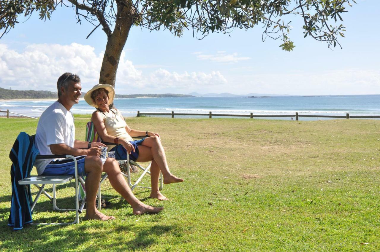 Woolgoolga Beach Holiday Park Exteriör bild